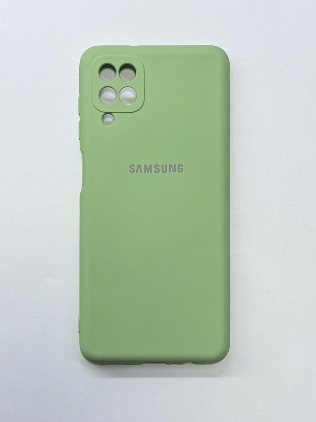 Чехол для Samsung Galaxy A12 зеленый купить,843