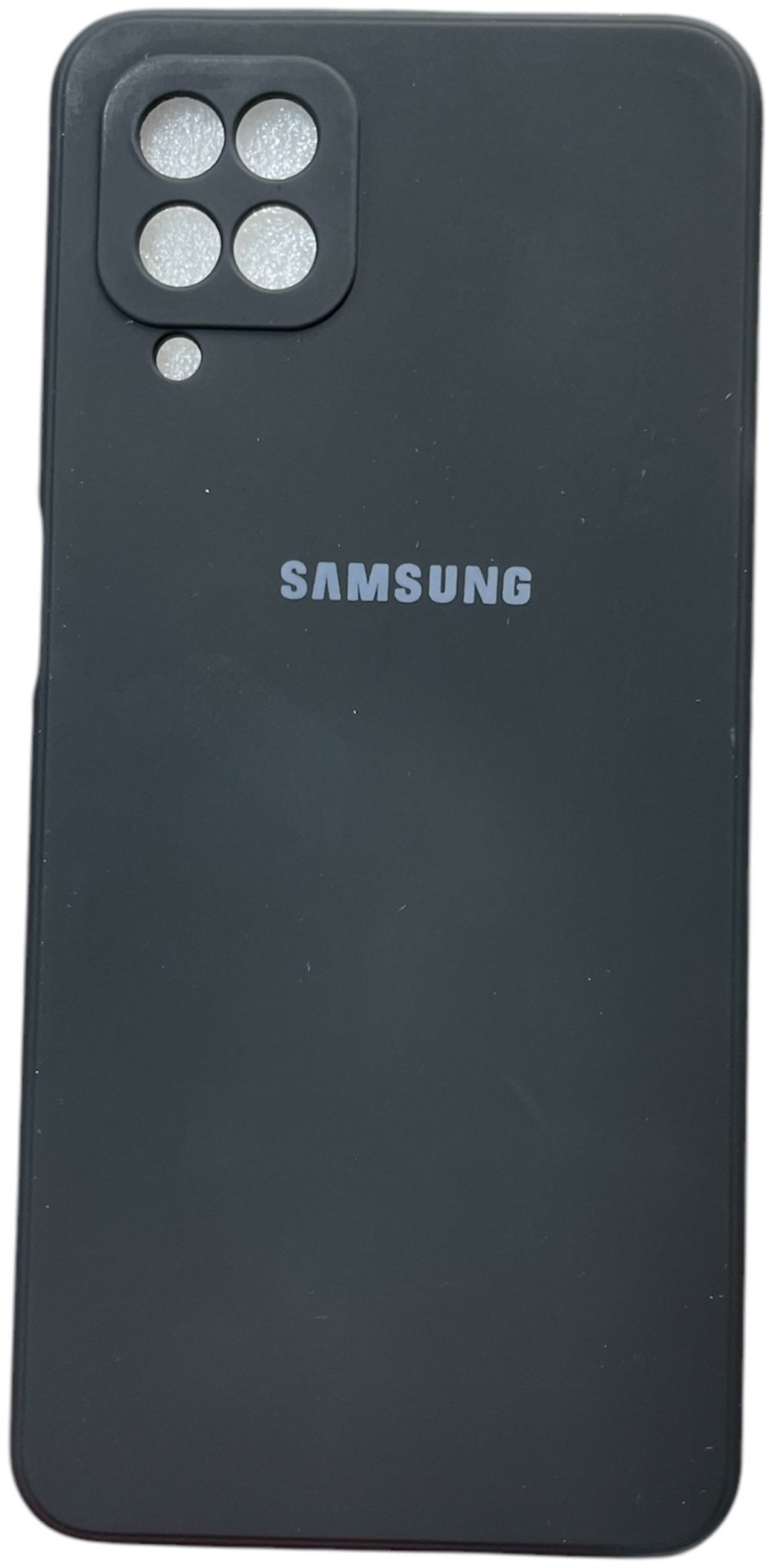 Чехол для Samsung Galaxy A12 черный купить,962