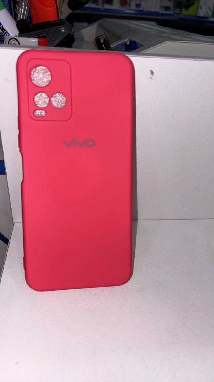 Чехол для Vivo Y33s розовый купить,970
