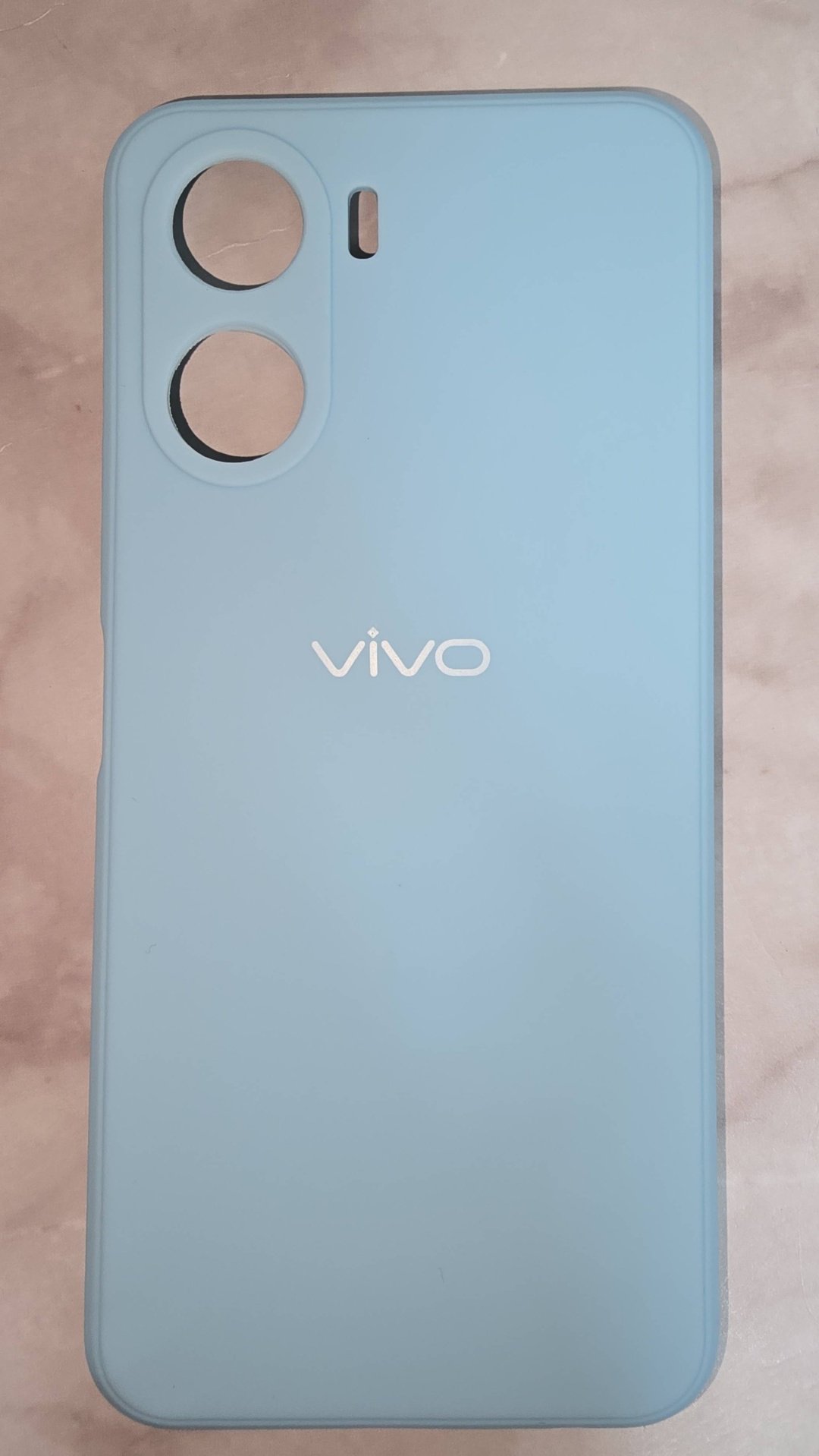Чехол для Vivo Y16 голубой купить,782