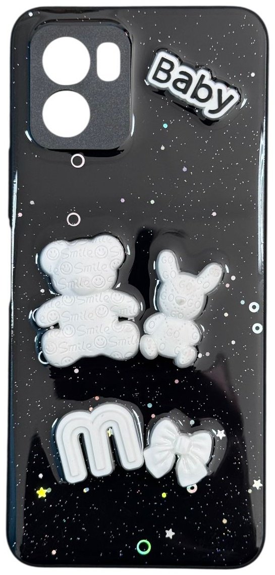 Чехол для Vivo Y15s черный купить,992