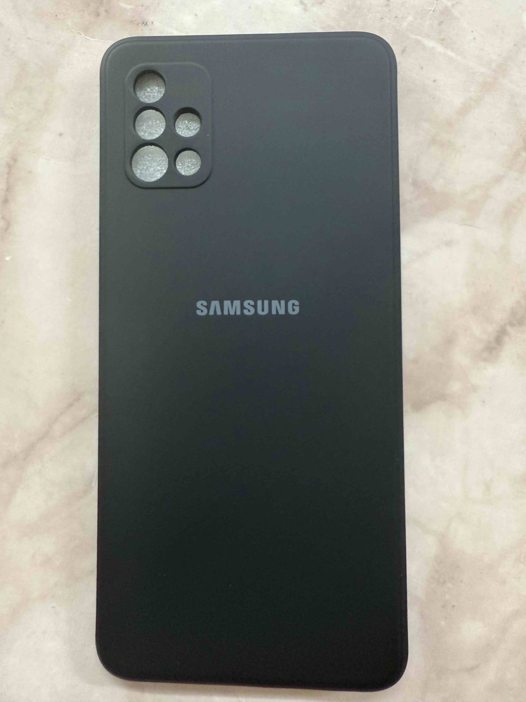 Чехол для Samsung Galaxy A51 черный купить,977