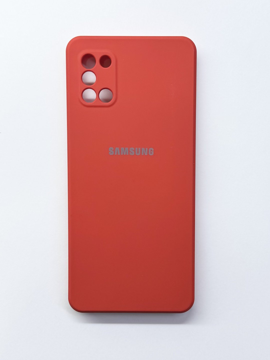 Чехол для Samsung Galaxy A31 красный купить,900
