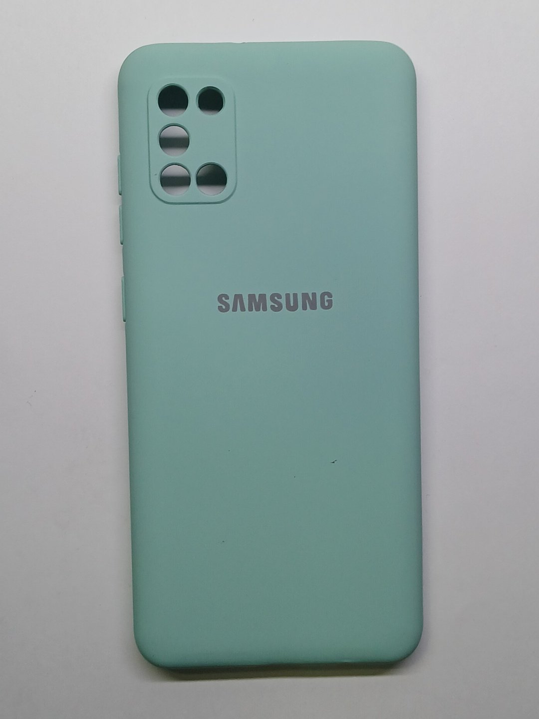 Чехол для Samsung Galaxy A31 мятный купить,599