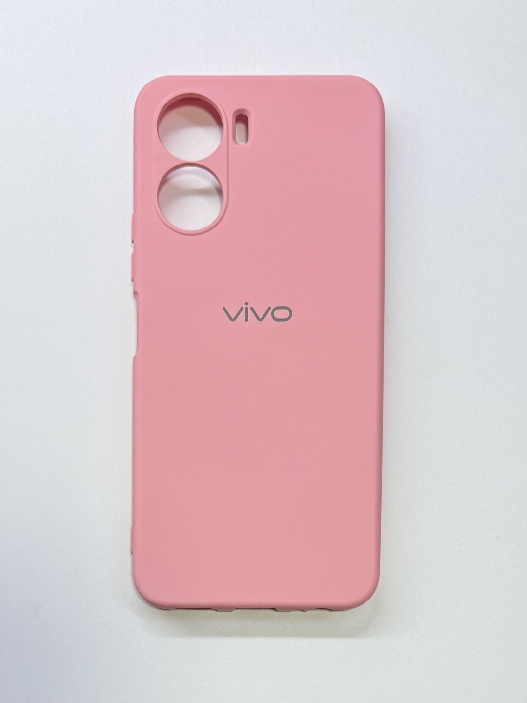 Чехол для Vivo Y16 розовый купить,956