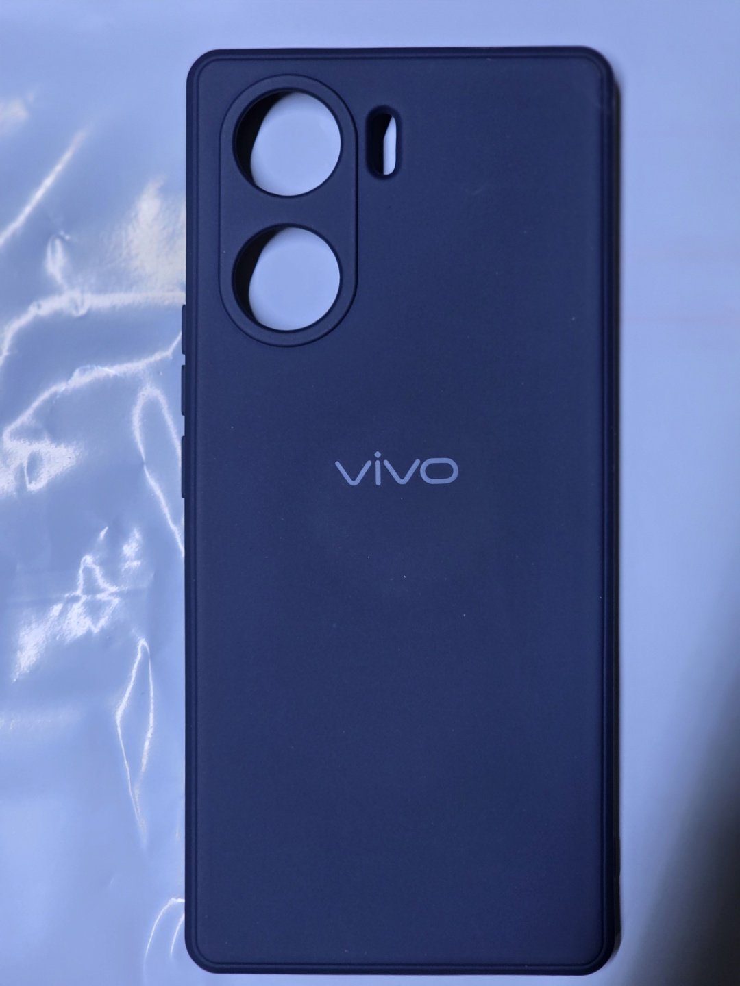 Чехол для Vivo Y16 синий купить,952
