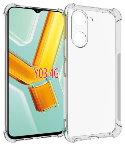Чехол для Vivo Y03 прозрачный - ForteMarket Чехол для Vivo Y03 прозрачный купить,270