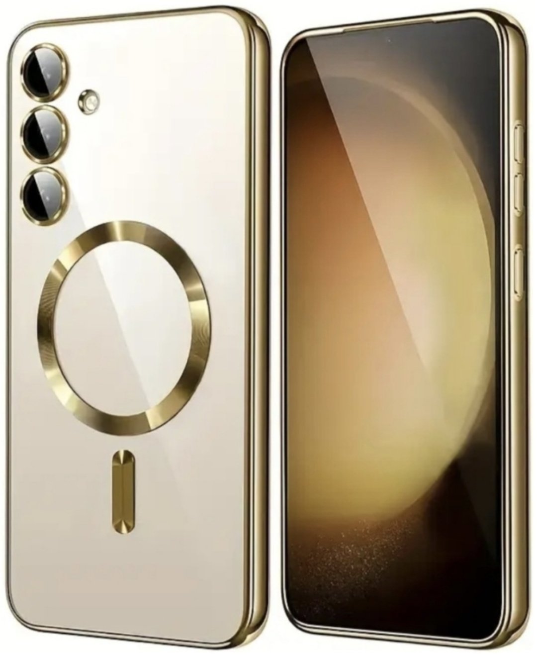 Чехол для Samsung Galaxy A56 золотой купить,971