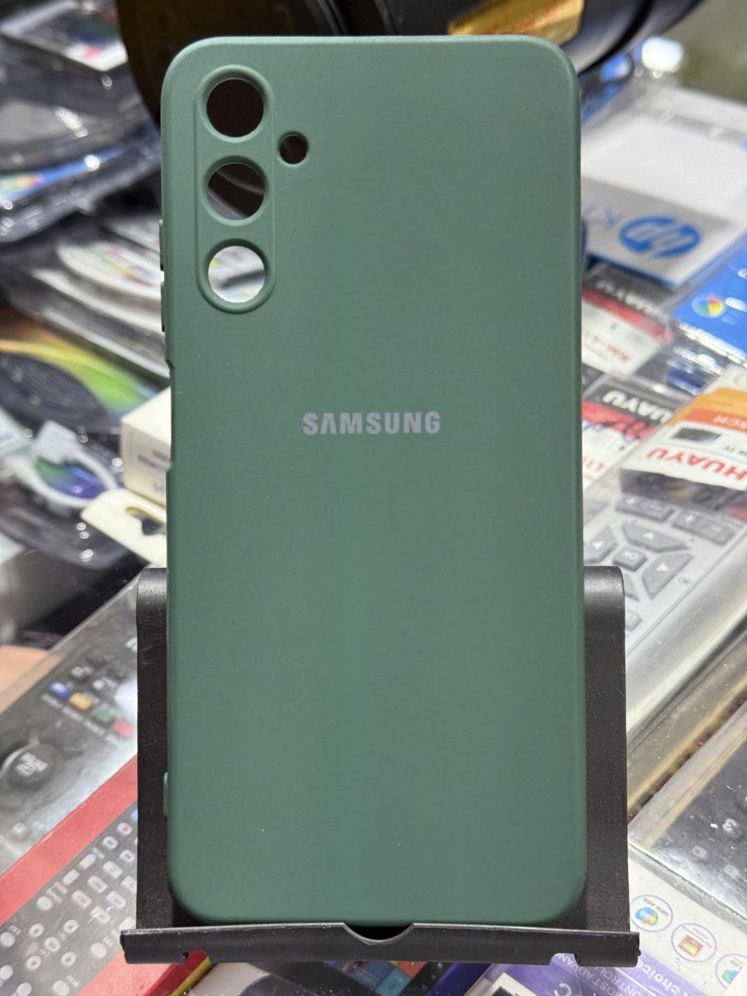 Чехол для Samsung Galaxy A05s темно-зеленый купить,884