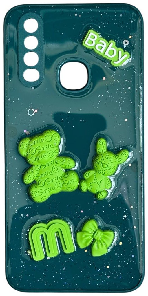Чехол для Vivo Y12 зеленый купить,992