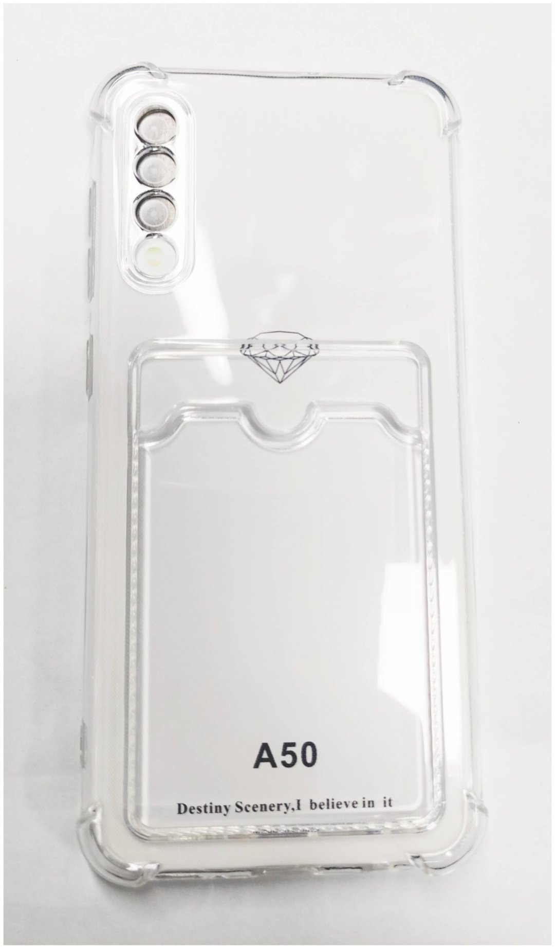Чехол для Samsung Galaxy A50 прозрачный - ForteMarket Чехол для Samsung Galaxy A50 прозрачный купить,750