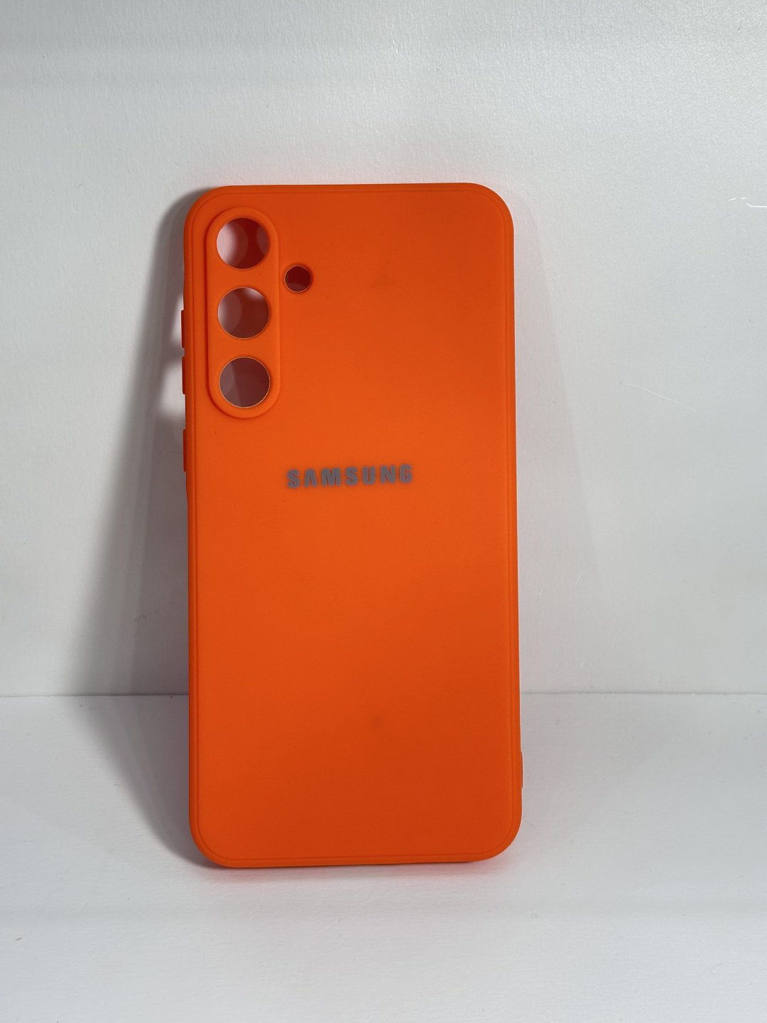 Чехол для Samsung Galaxy A55 оранжевый купить,981