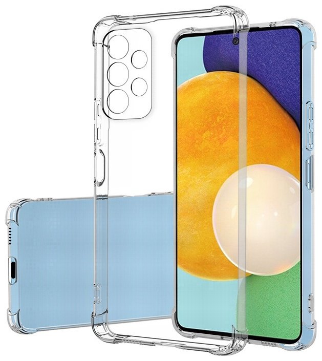 Чехол для Samsung Galaxy A53 прозрачный купить,275