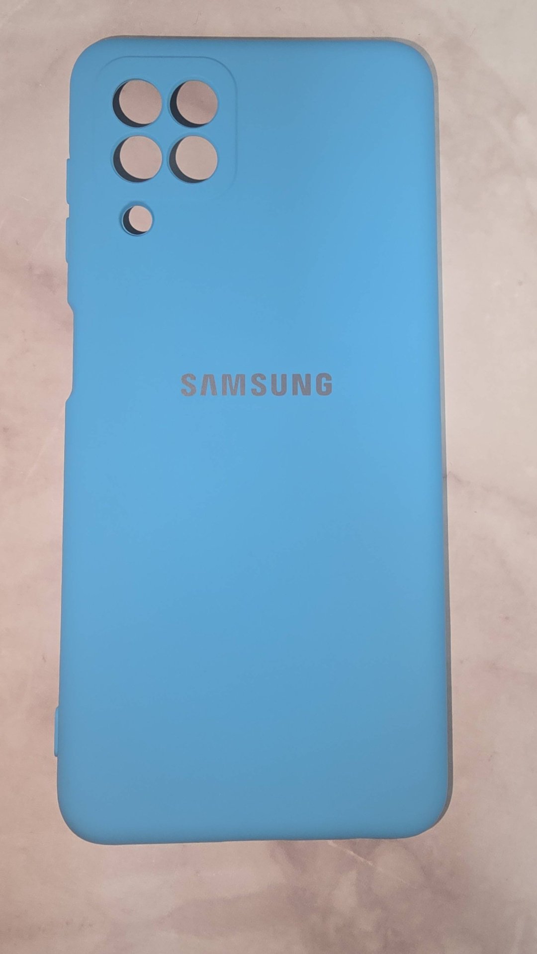 Чехол для Samsung Galaxy A22 голубой купить,1089