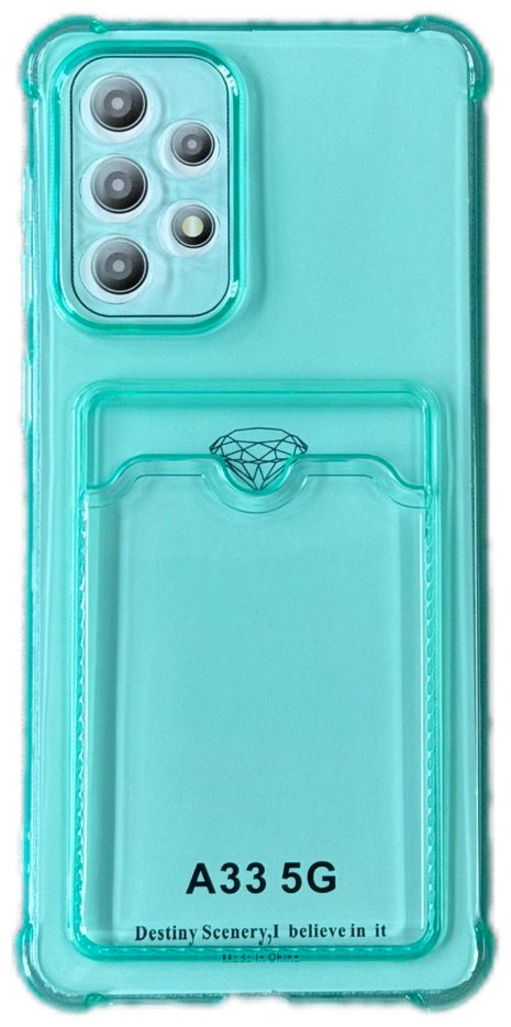 Чехол для Samsung Galaxy A33 прозрачный купить,670
