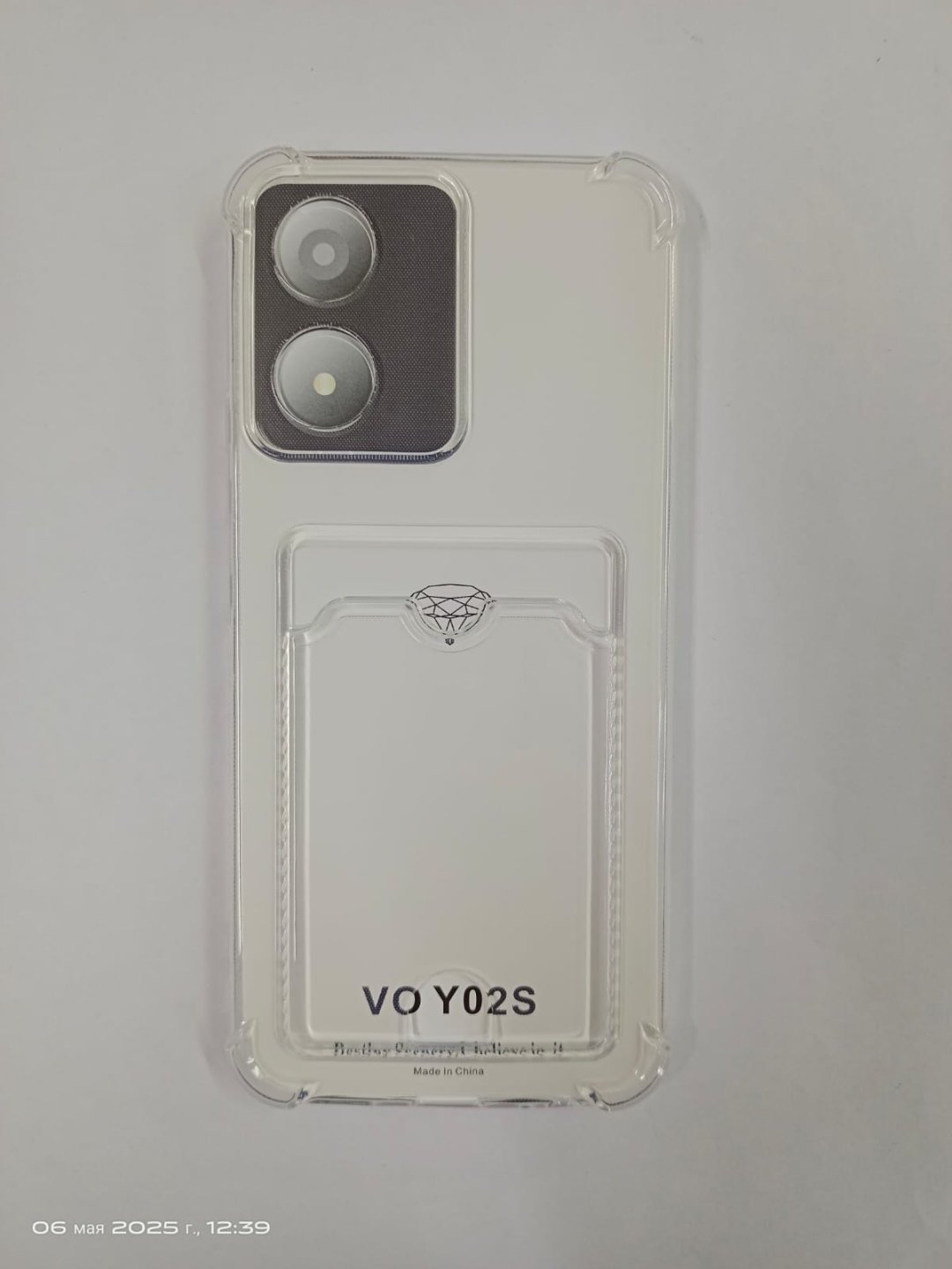 Чехол для Vivo Y02s прозрачный купить,428