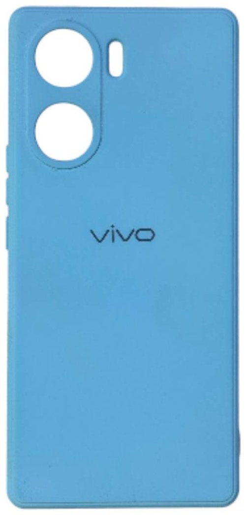 Чехол для Vivo Y16 голубой купить,1070