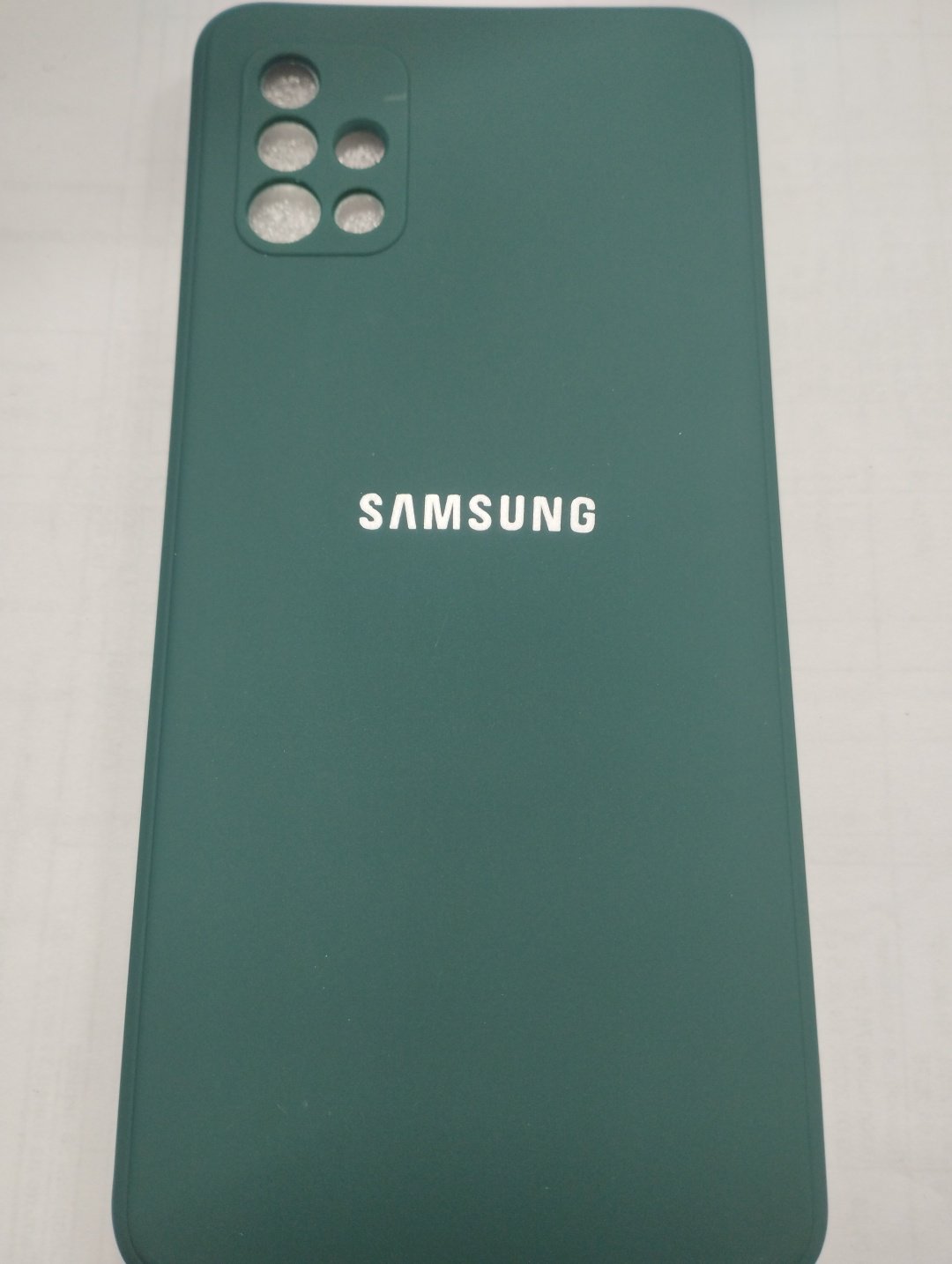 Чехол для Samsung Galaxy A51 зеленый купить,954