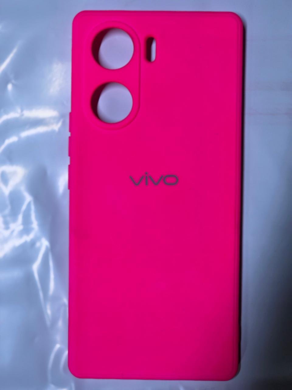 Чехол для Vivo Y16 розовый купить,970