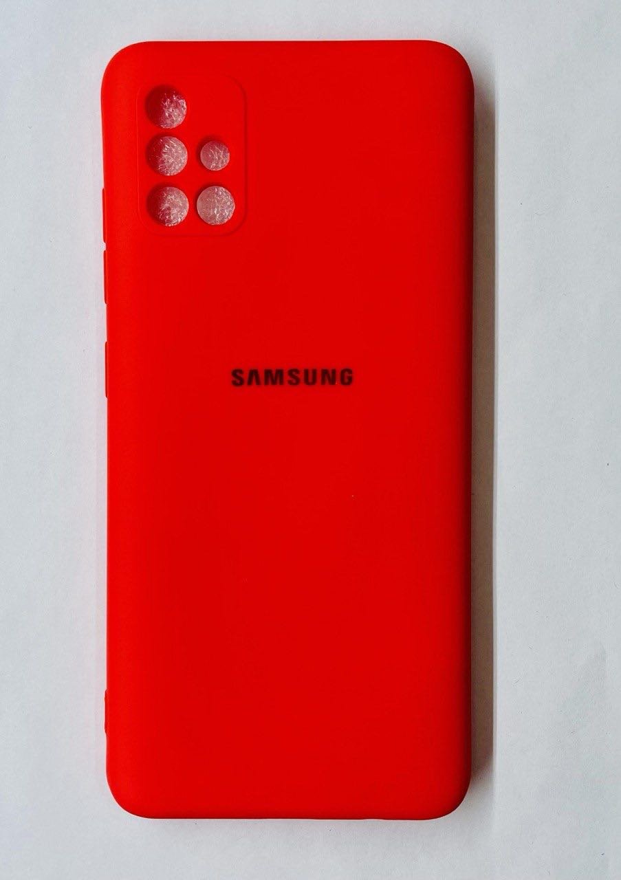 Чехол для Samsung Galaxy A51 красный купить,542
