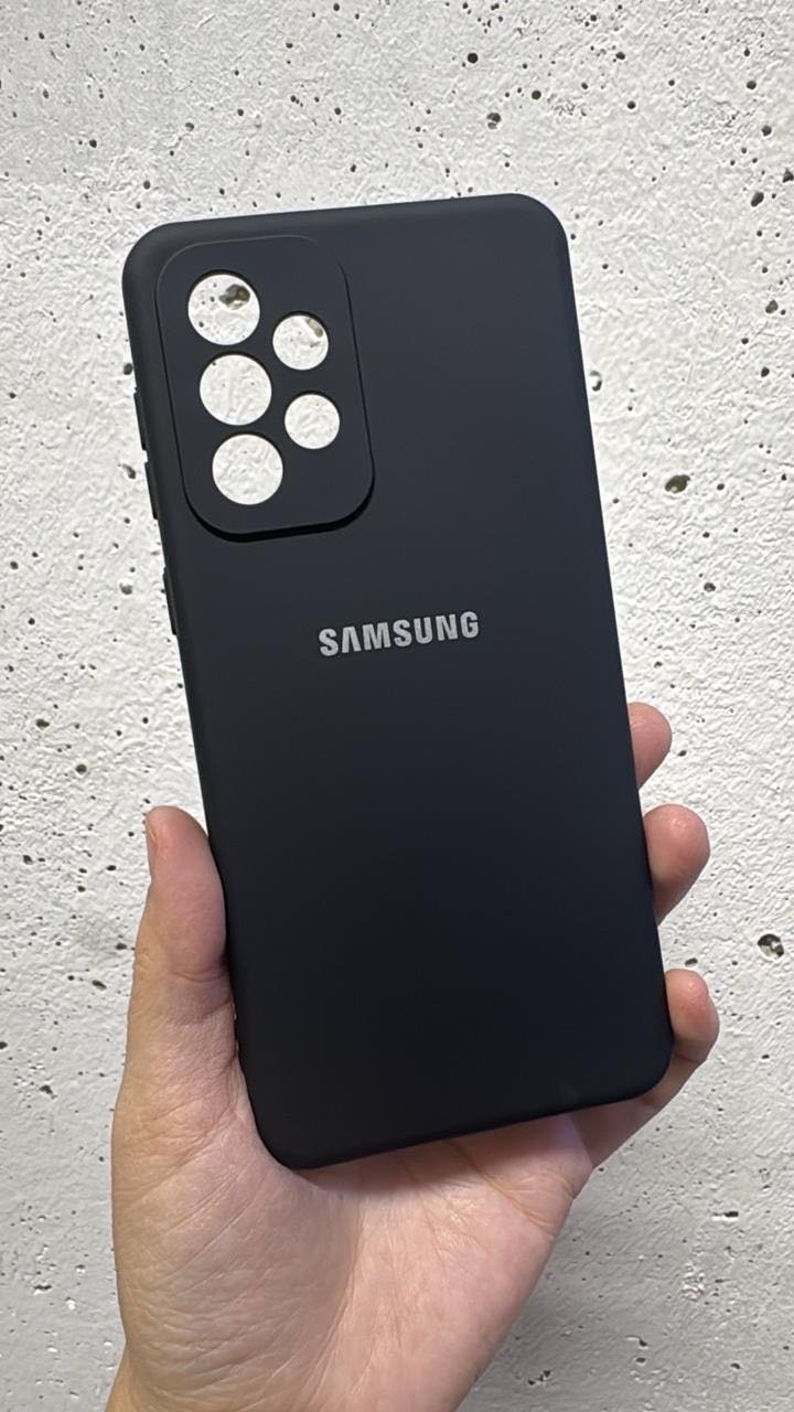 Чехол для Samsung Galaxy A33 черный купить,989
