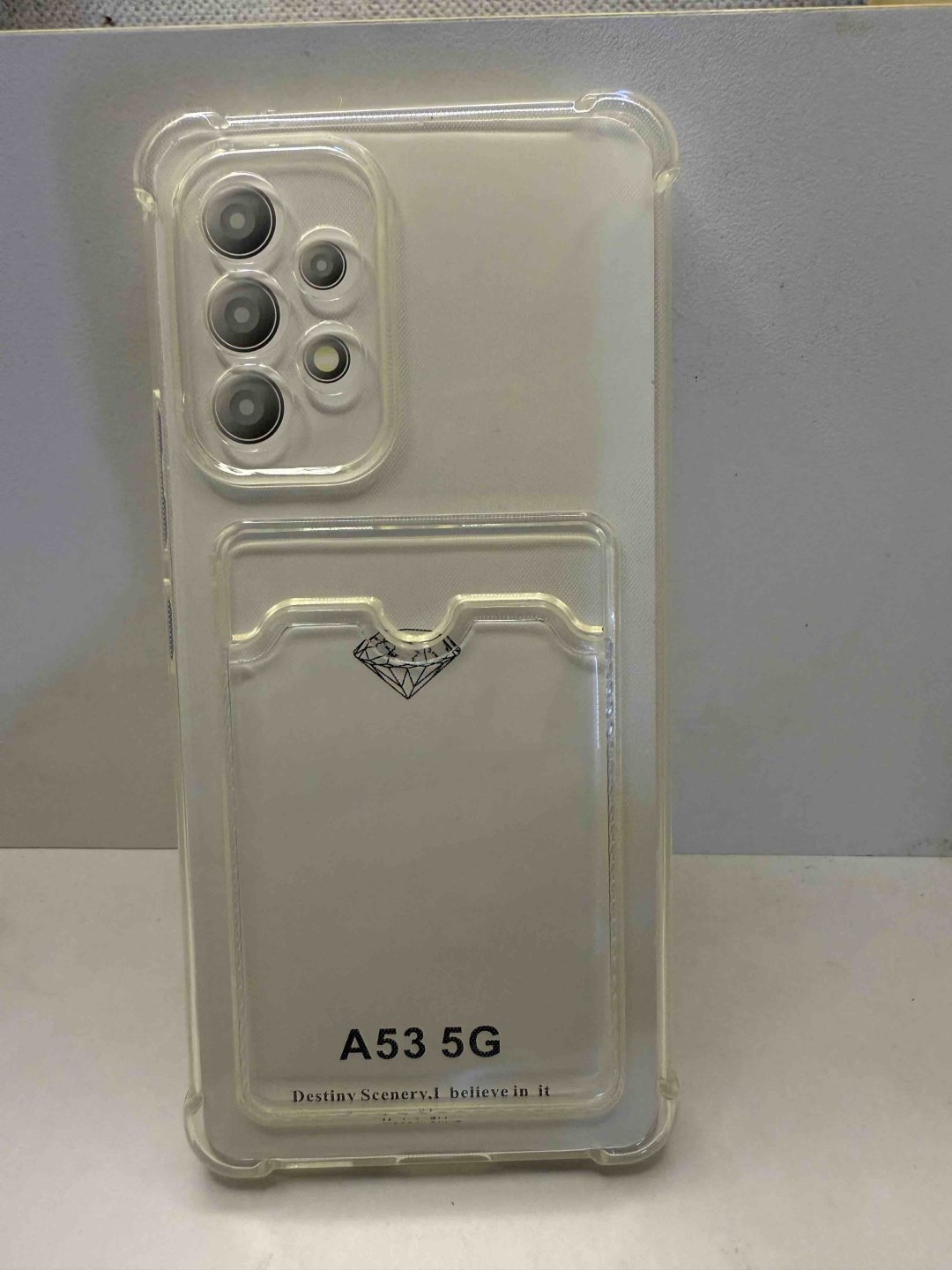 Чехол для Samsung Galaxy A53 прозрачный купить,770