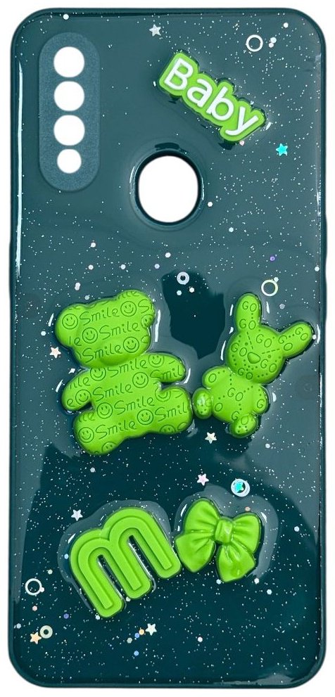 Чехол для Samsung Galaxy A31 зеленый купить,992