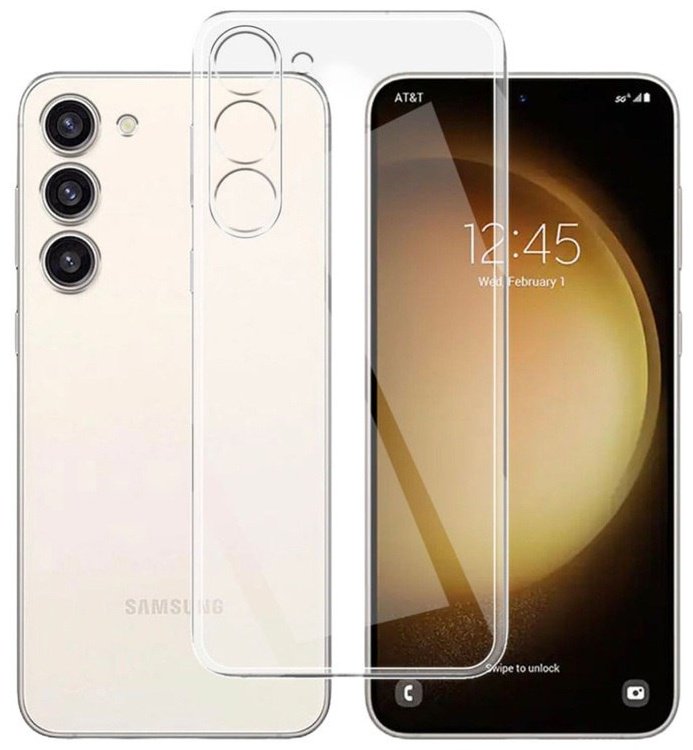 Чехол для Samsung Galaxy A34 прозрачный купить,754