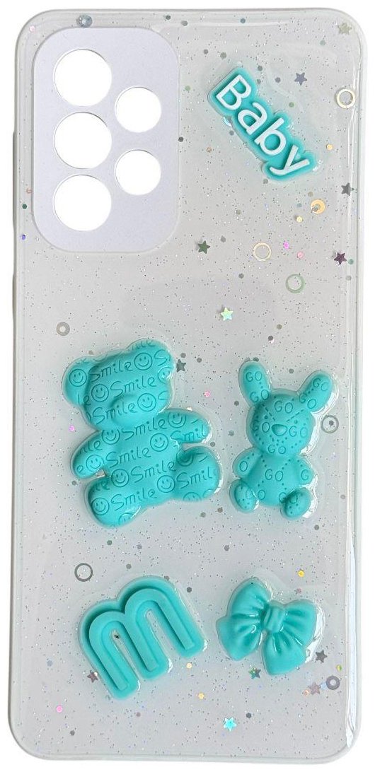 Чехол для Samsung Galaxy A73 белый купить,992