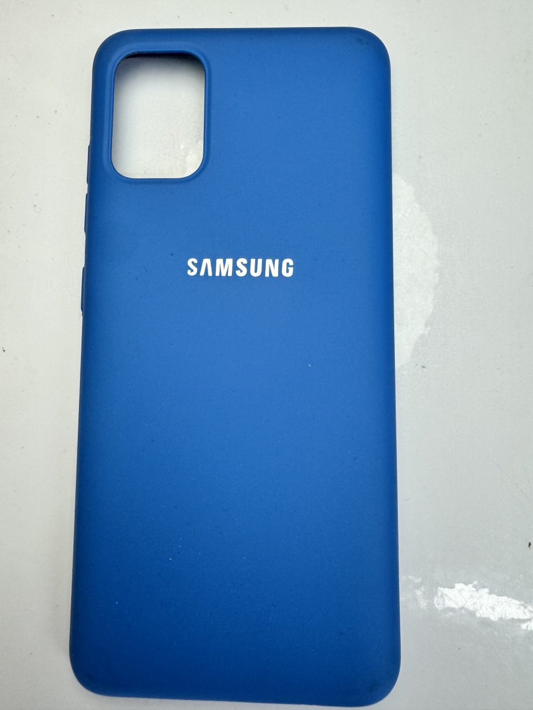 Чехол для Samsung Galaxy A51 синий купить,970