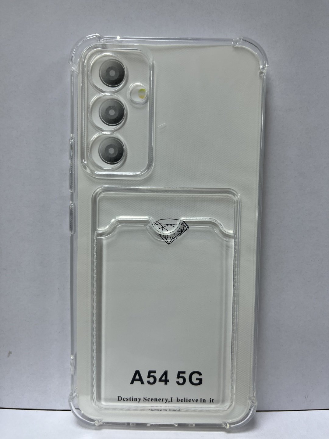 Чехол для Samsung Galaxy A54 прозрачный купить,654
