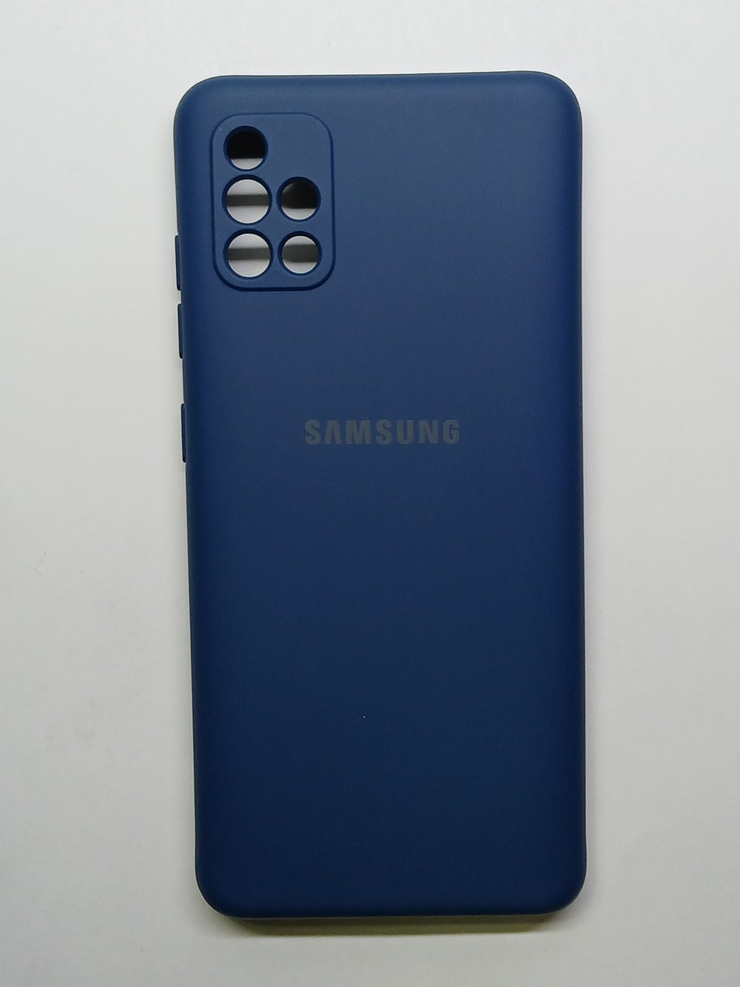 Чехол для Samsung Galaxy A51 синий купить,884