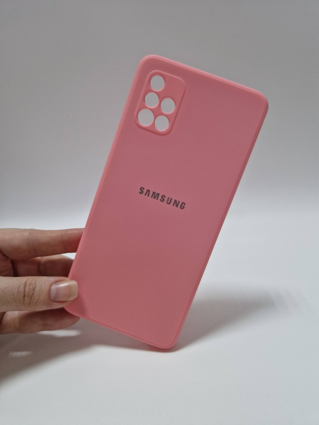 Чехол для Samsung Galaxy A51 светло-розовый купить,997