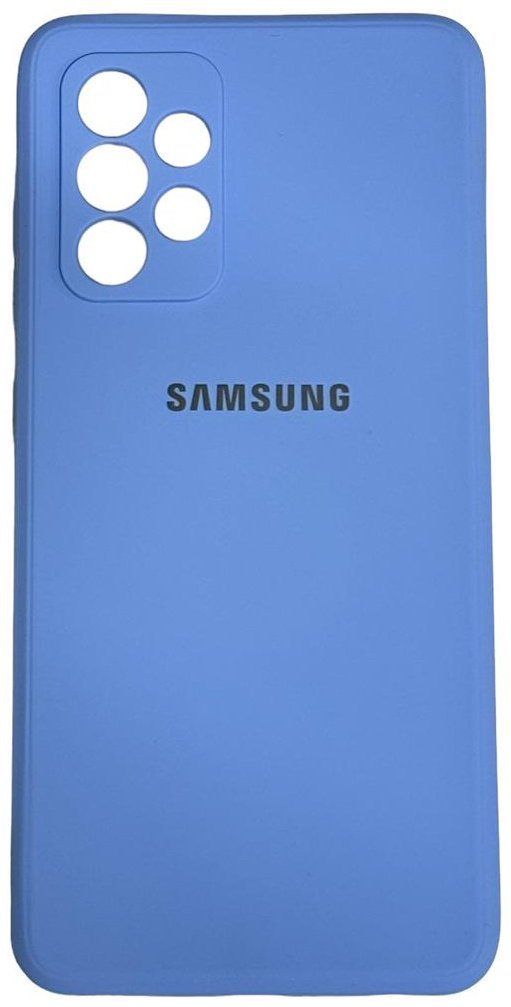 Чехол для Samsung Galaxy A52 синий купить,886