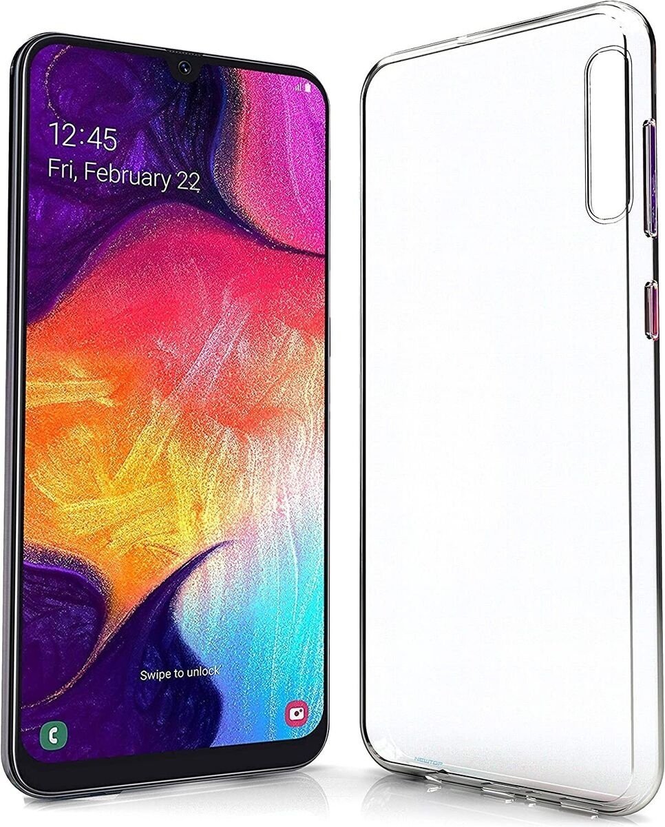 Чехол для Samsung Galaxy A50 прозрачный купить,270