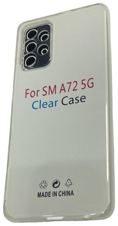 Чехол для Samsung Galaxy A72 прозрачный купить,756