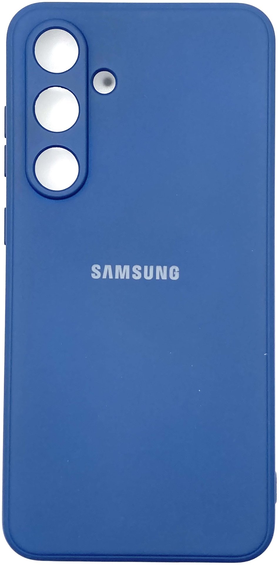 Чехол для Samsung S24 FE синий купить,520