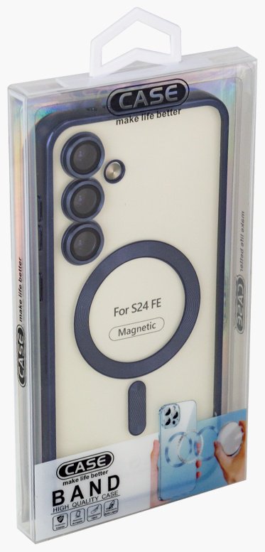 Чехол для Samsung S24 FE прозрачный купить,798