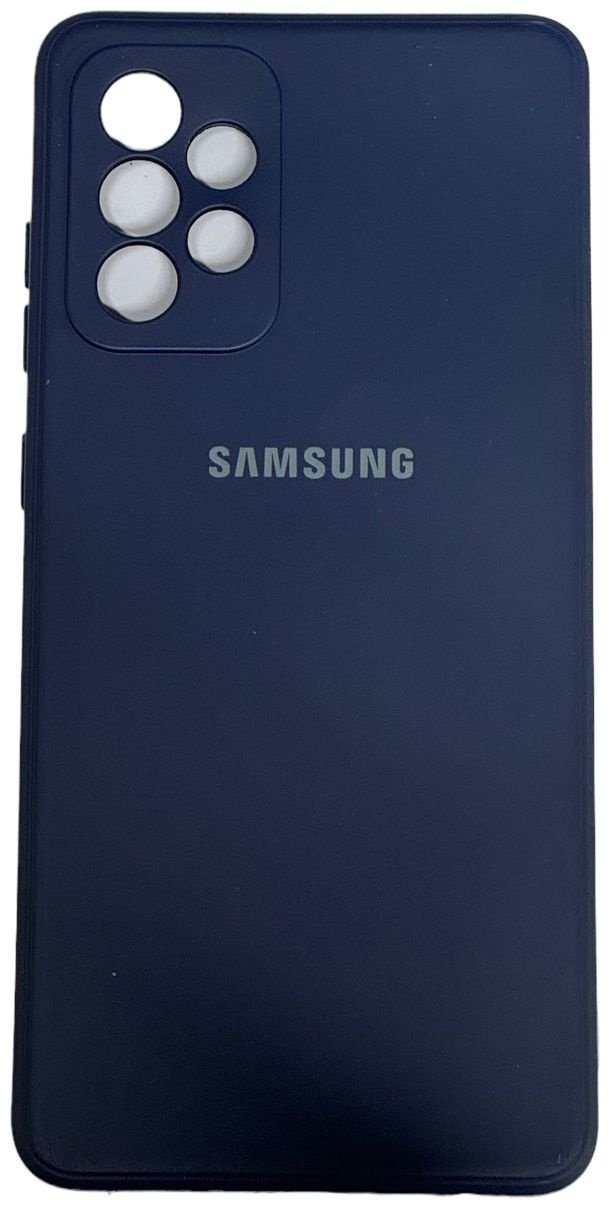 Чехол для Samsung Galaxy A72 синий купить,786