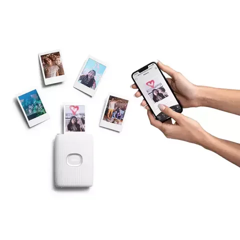 Принтер моментальной печати Fuji Film Instax Mini Link 2 Clay White - ForteMarket Принтер моментальной печати Fuji Film Instax Mini Link 2 Clay White купить,0