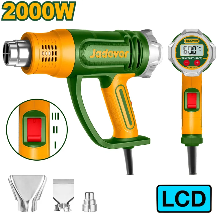 Фен строительный Jadever JDHG1530 2000Вт купить,NaN