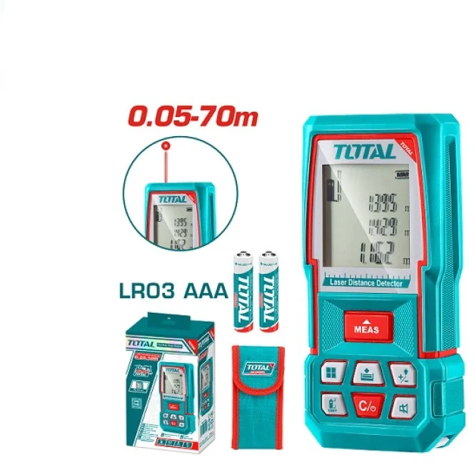 Дальномер лазерный Total TMT57026 70м купить,NaN