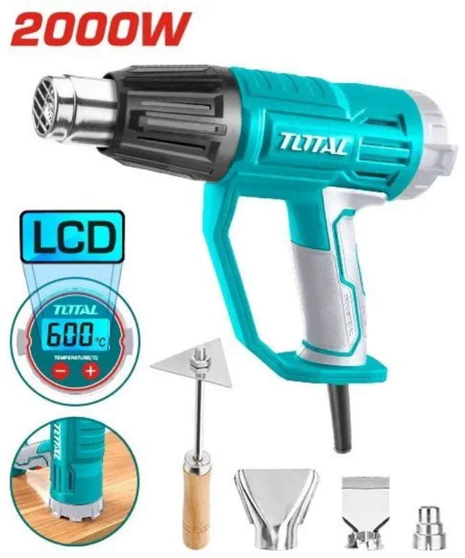 Фен строительный Total TB20056 2000Вт купить,NaN