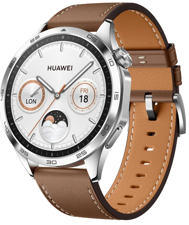 Смарт-часы Huawei Watch GT 4 PNX-B19 46mm Brown Leather Strap