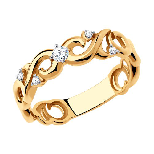 Кольцо Sokolov 018604 18р 2,48гр. купить,NaN