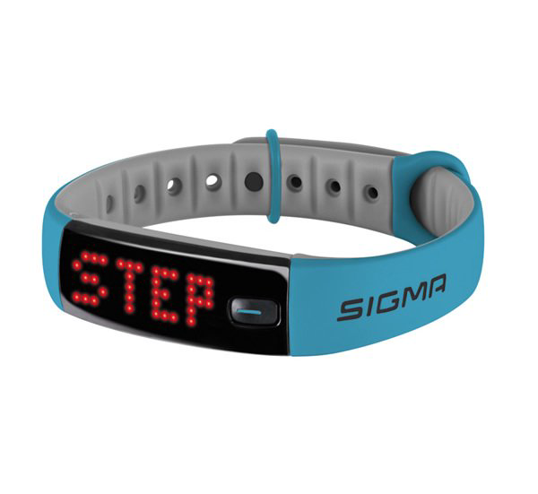 Фитнес-браслет Sigma Activo голубой купить,NaN