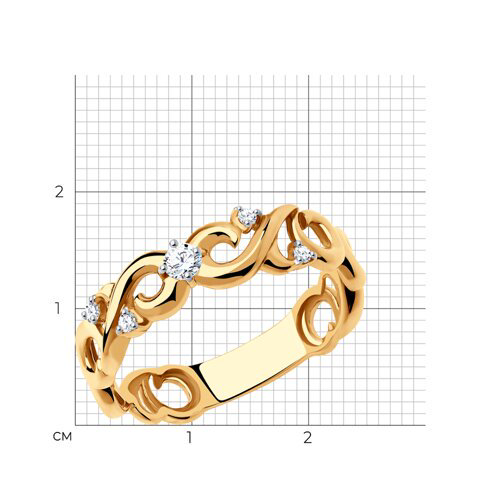 Кольцо Sokolov 018604 17р 1,95гр. купить,NaN