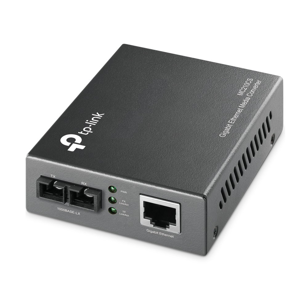 Медиаконвертер TP-Link MC210CS черный