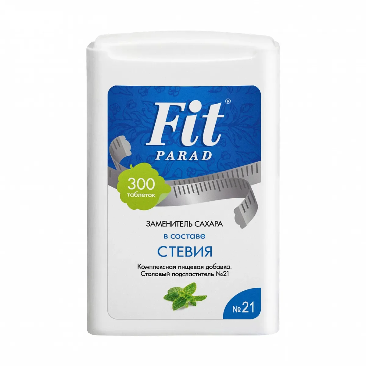 Сахарозаменитель Fit Parad №21 18гр 300 таблеток купить,NaN