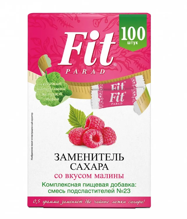 Сахарозаменитель Fit Parad №23 малина 100 стиков купить,NaN